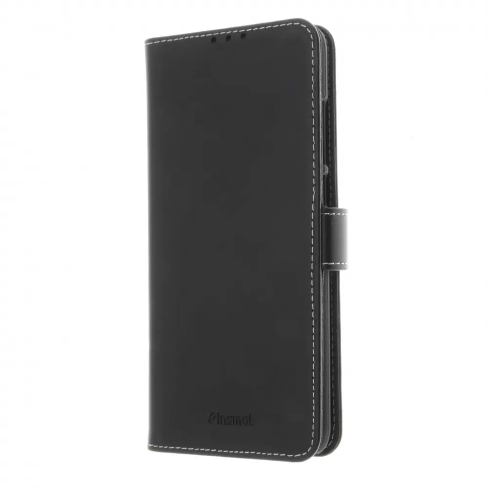 Insmat Flip Case, Xiaomi Mi 9T Lite -lompakkokotelo, Musta – Insmat
