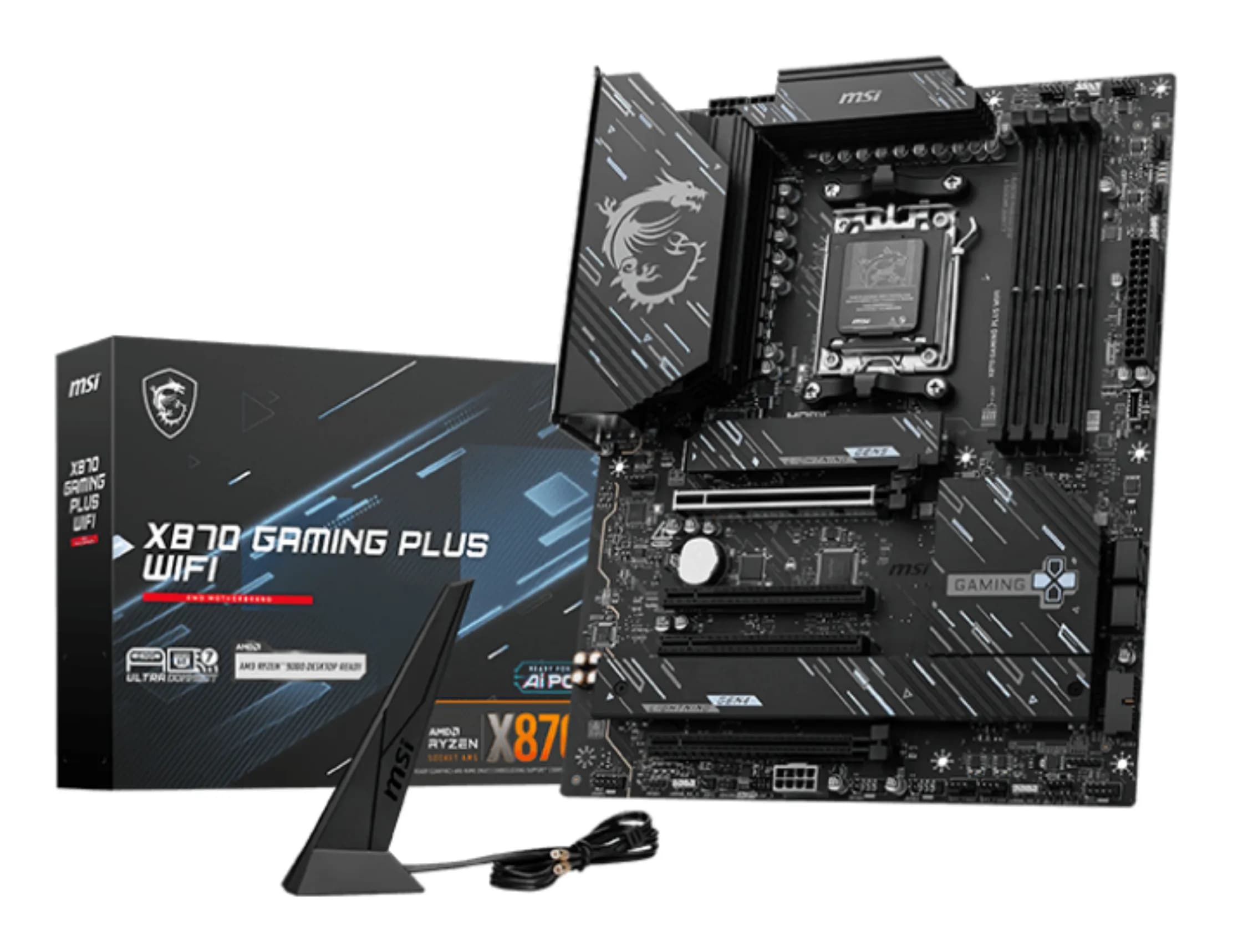 MSI X870 GAMING PLUS WiFi 7 AM5 ATX -emolevy
