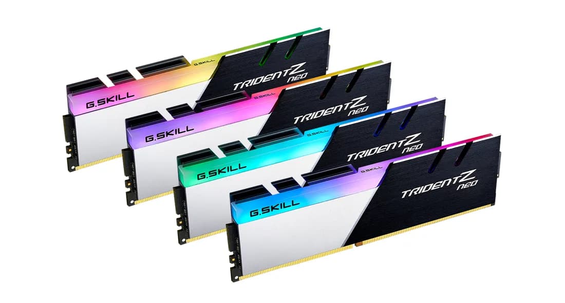 G.SKILL Trident Z Neo RGB 64 Gt (4 x 16 Gt) DDR4 3200 MHz, CL16 -muisti (XMP) – G.SKILL