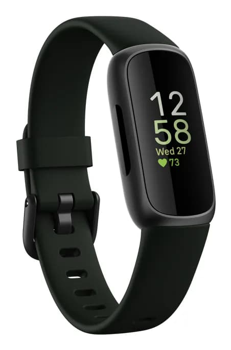 Fitbit Inspire 3 AMOLED -aktiivisuusranneke, musta