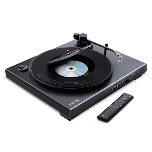 MIXX Vinyyli ja CD Soitin Analog Plus 2-in-1 Musta – MIXX