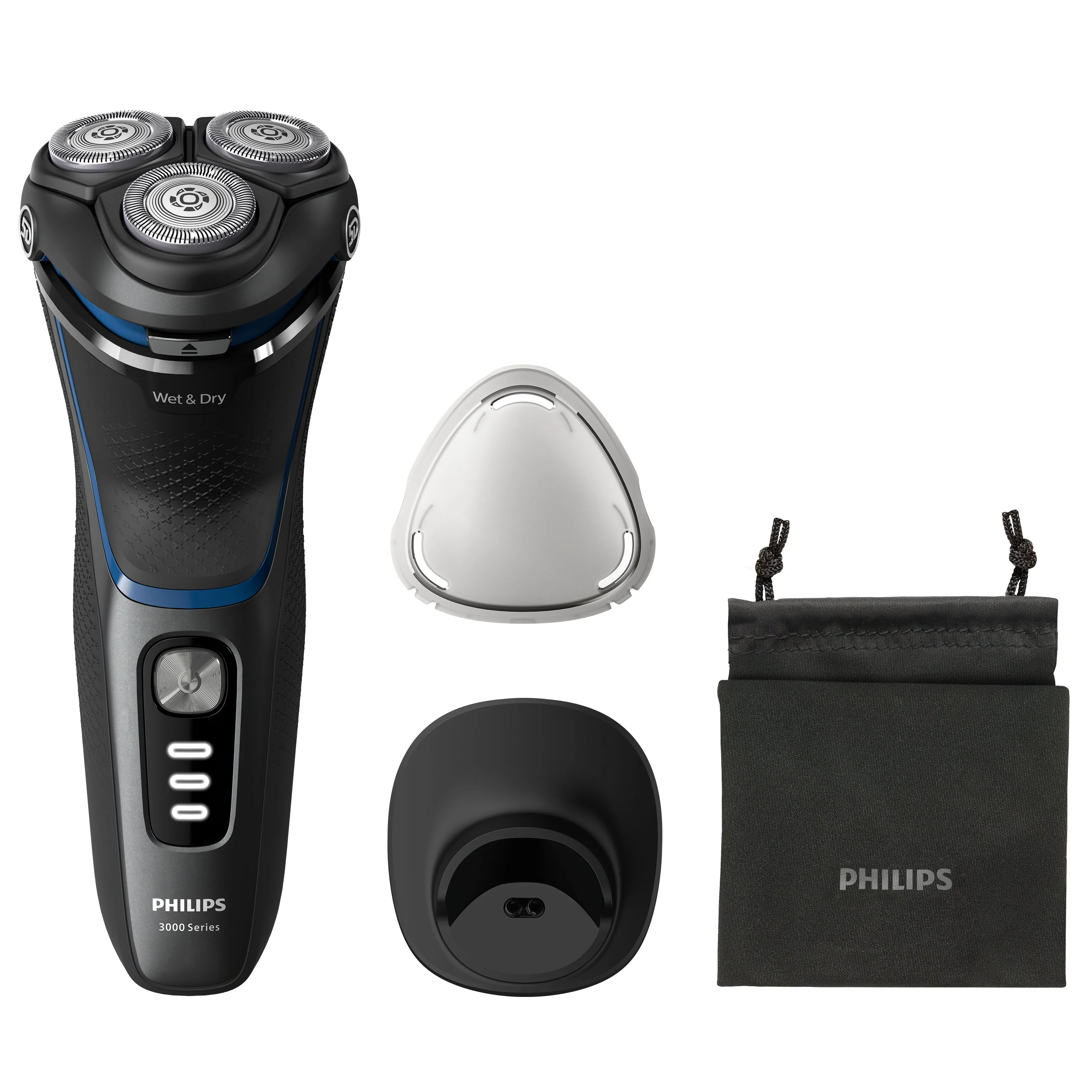 Philips Shaver 3000 Wet&Dry -parranajokone