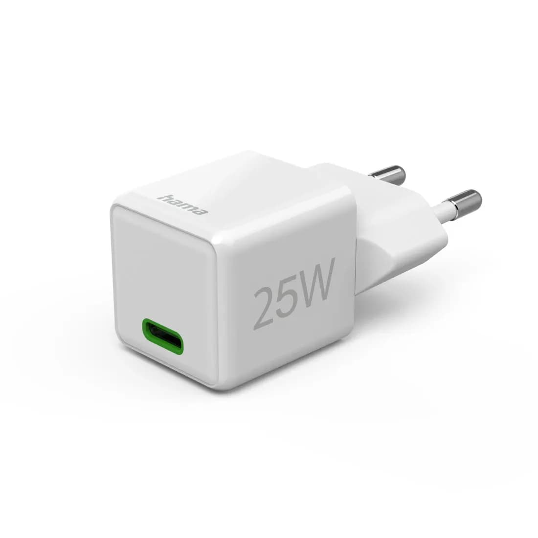 HAMA Mini Fast Charger USB-C PD 25W White