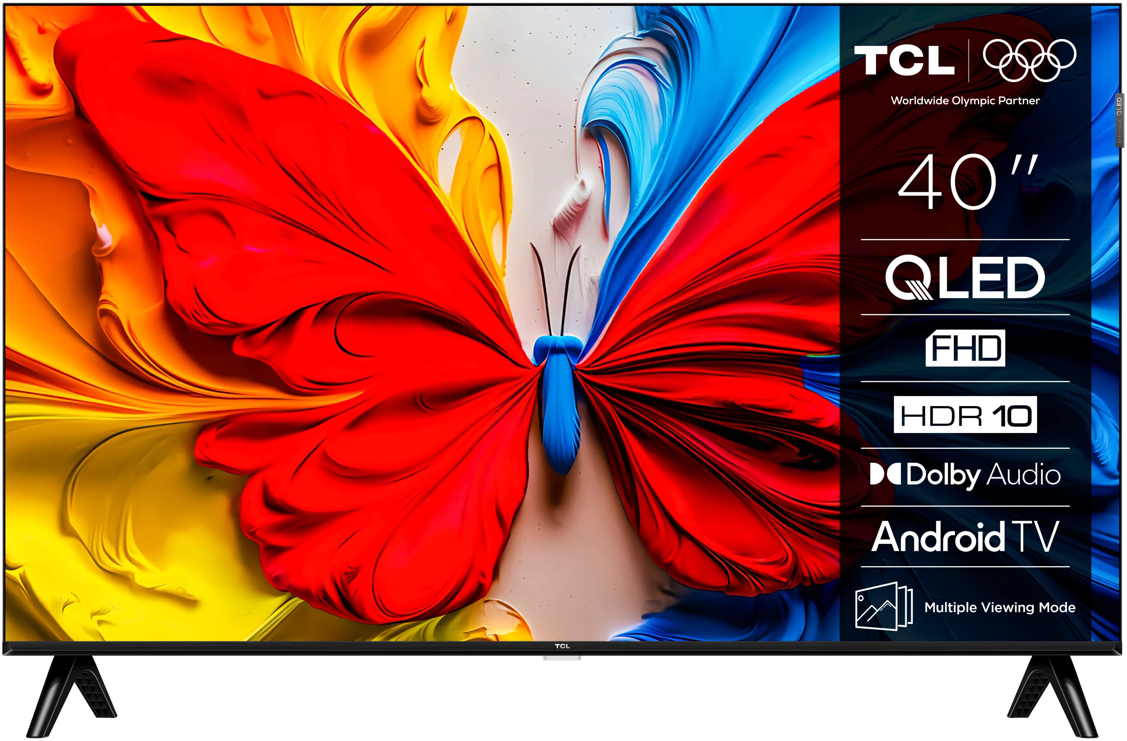 TCL 40S5K 40" Full HD QLED Android TV, 60 Hz, HDR10 – TCL