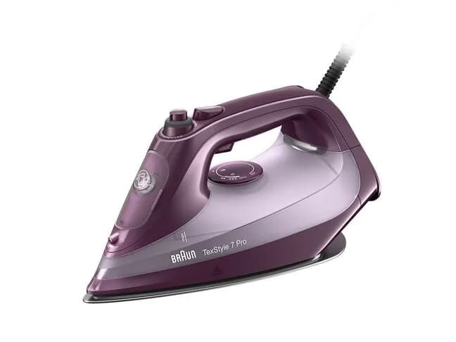 Braun TexStyle 7 Pro SI 7181 VI -höyrysilitysrauta, 3100 W, 0,3 l, Violet