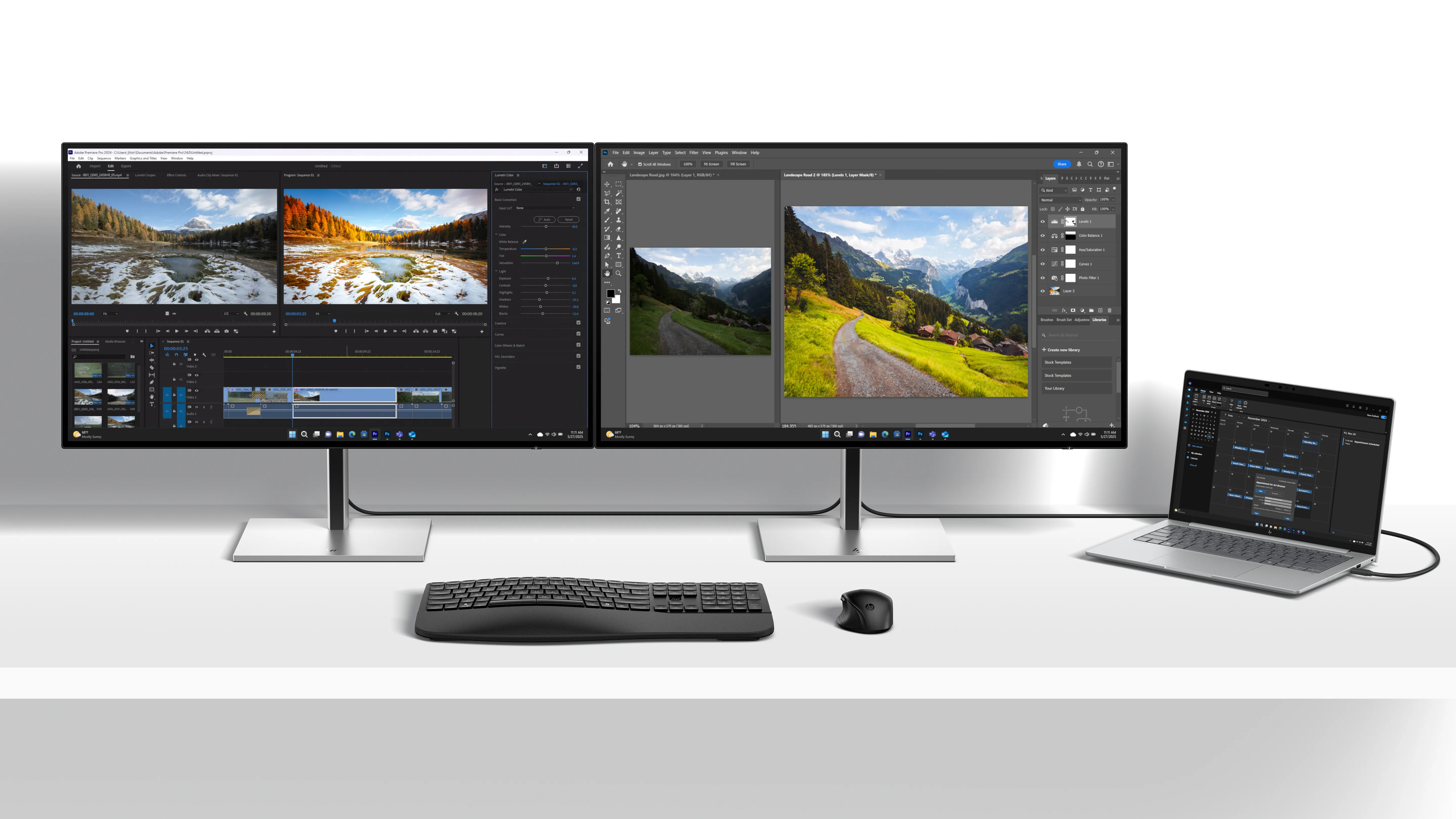 HP Series 7 Pro 732xk 31.5" 4K UHD, IPS Black -näyttö, Thunderbolt 4 hub – HP INC