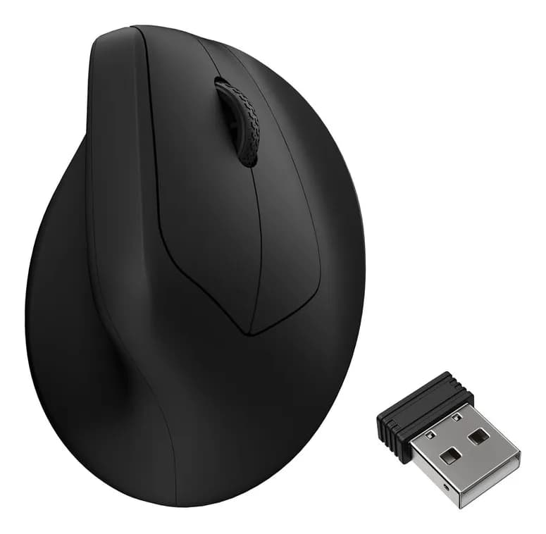Keychron M5 -langaton ergonominen hiiri, musta – Keychron