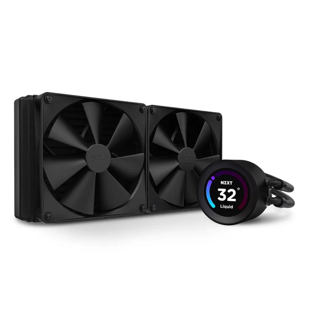 NZXT Kraken Elite 280mm RGB -nestejäähdytin, musta – NZXT