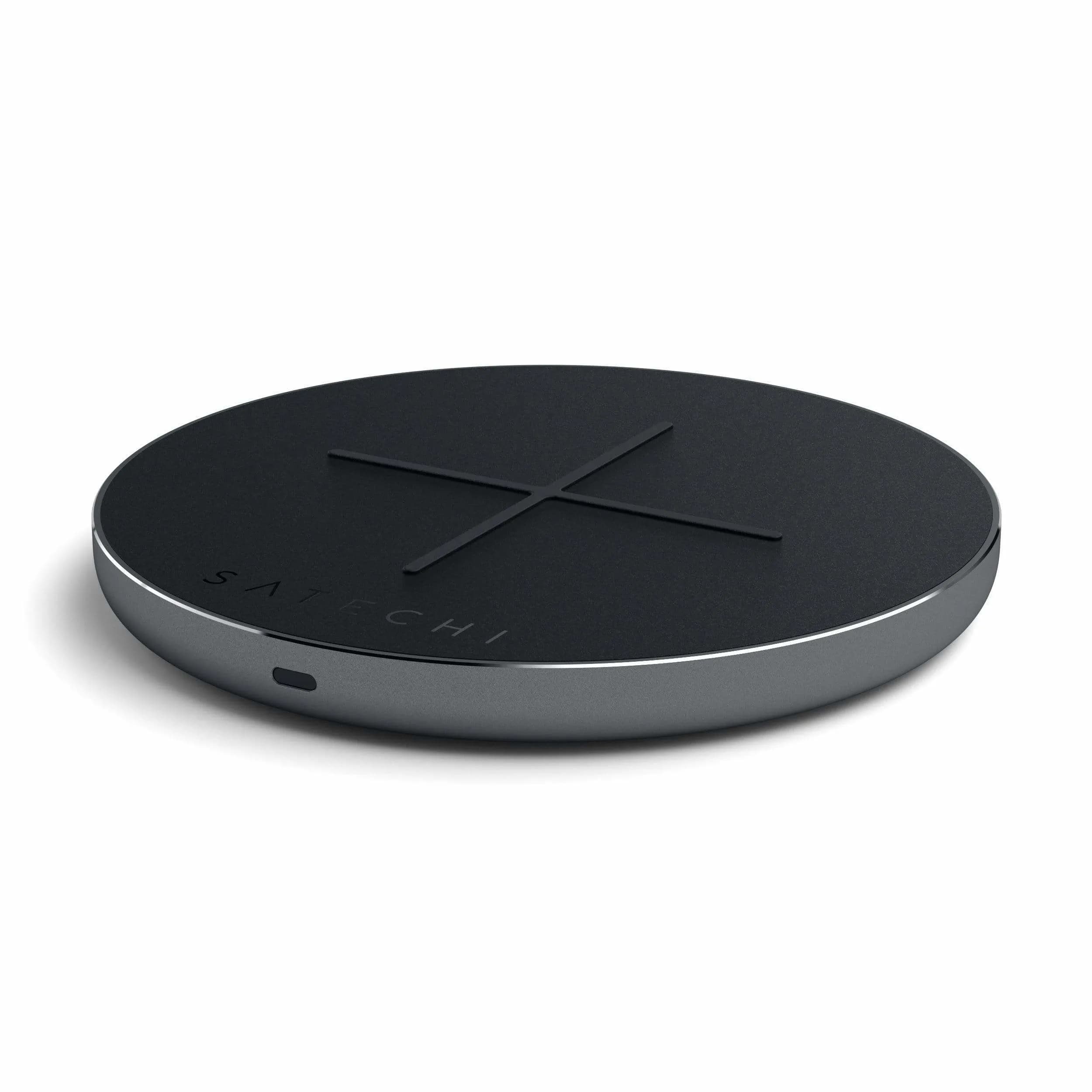 Satechi Aluminum Type-C Fast Wireless Charger V2, space grey