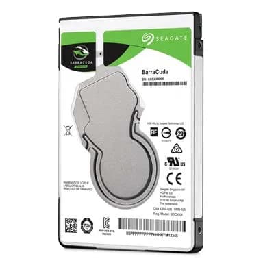 Seagate BarraCuda 2.5" 500 Gt, 5400 RPM, 128 MB, SATA III -kovalevy – Seagate