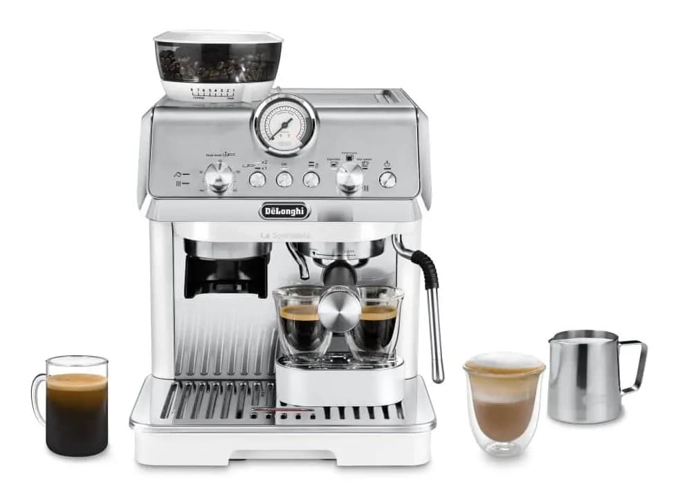 Delonghi La Specialista Arte EC 9155 -espressokeitin, Valkoinen – Delonghi