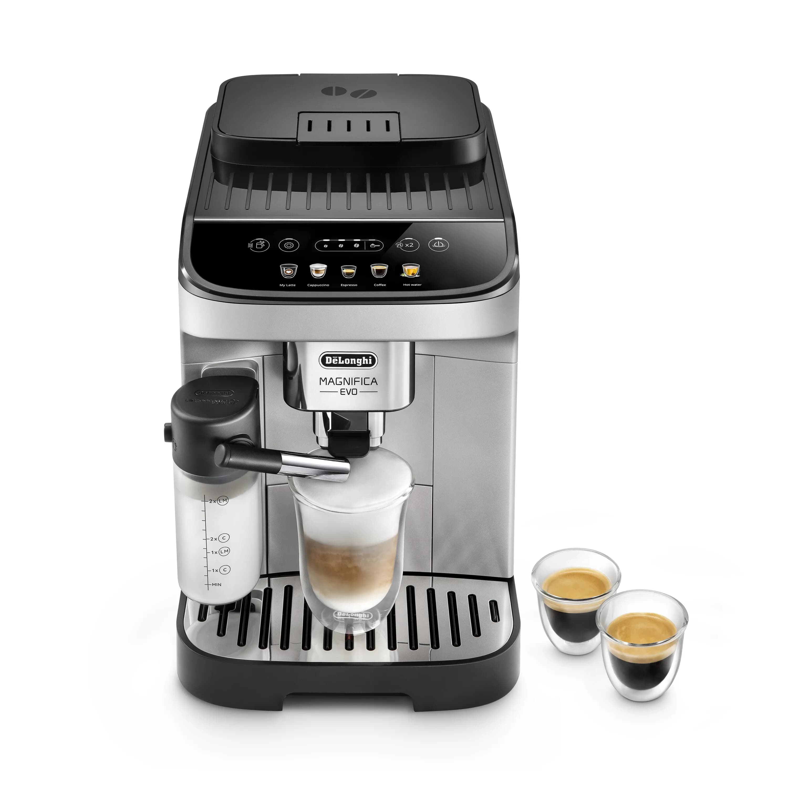 Delonghi Magnifica Evo ECAM290.61 -espressokeitin, täysautomaattinen, Hopea – Delonghi