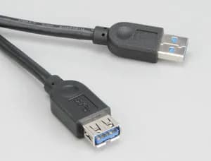 Akasa USB 3.0 -jatkokaapeli, 1,5 m, musta – Akasa