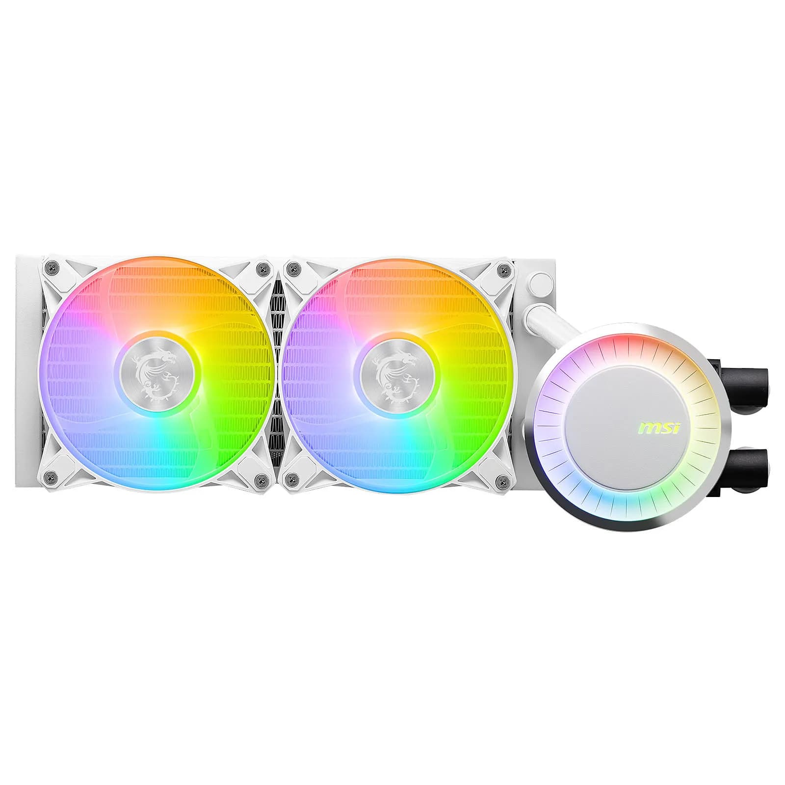 MSI MAG CORELIQUID E240 240mm ARGB -nestejäähdytin, valkoinen