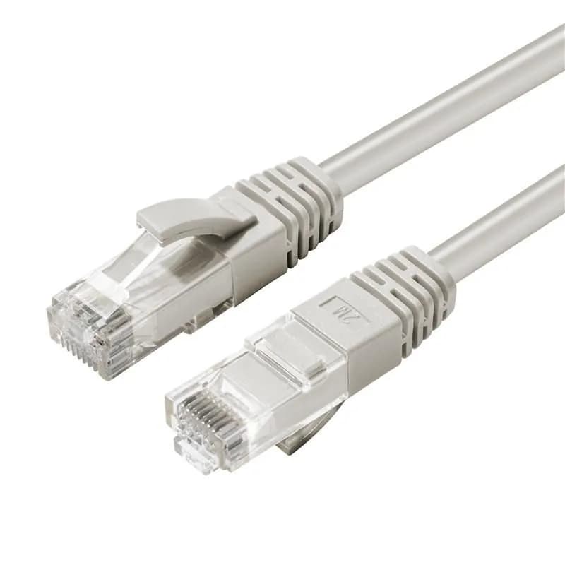MicroConnect Cat6 UTP RJ45 0.3m -verkkokaapeli, harmaa