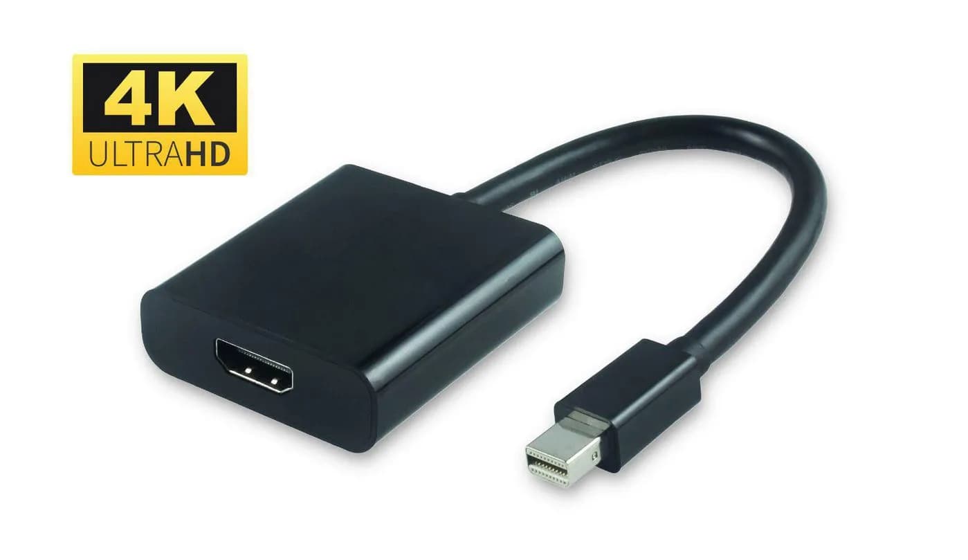 MicroConnect Active Mini DP M to HDMI -adapteri, Musta – Microconnect