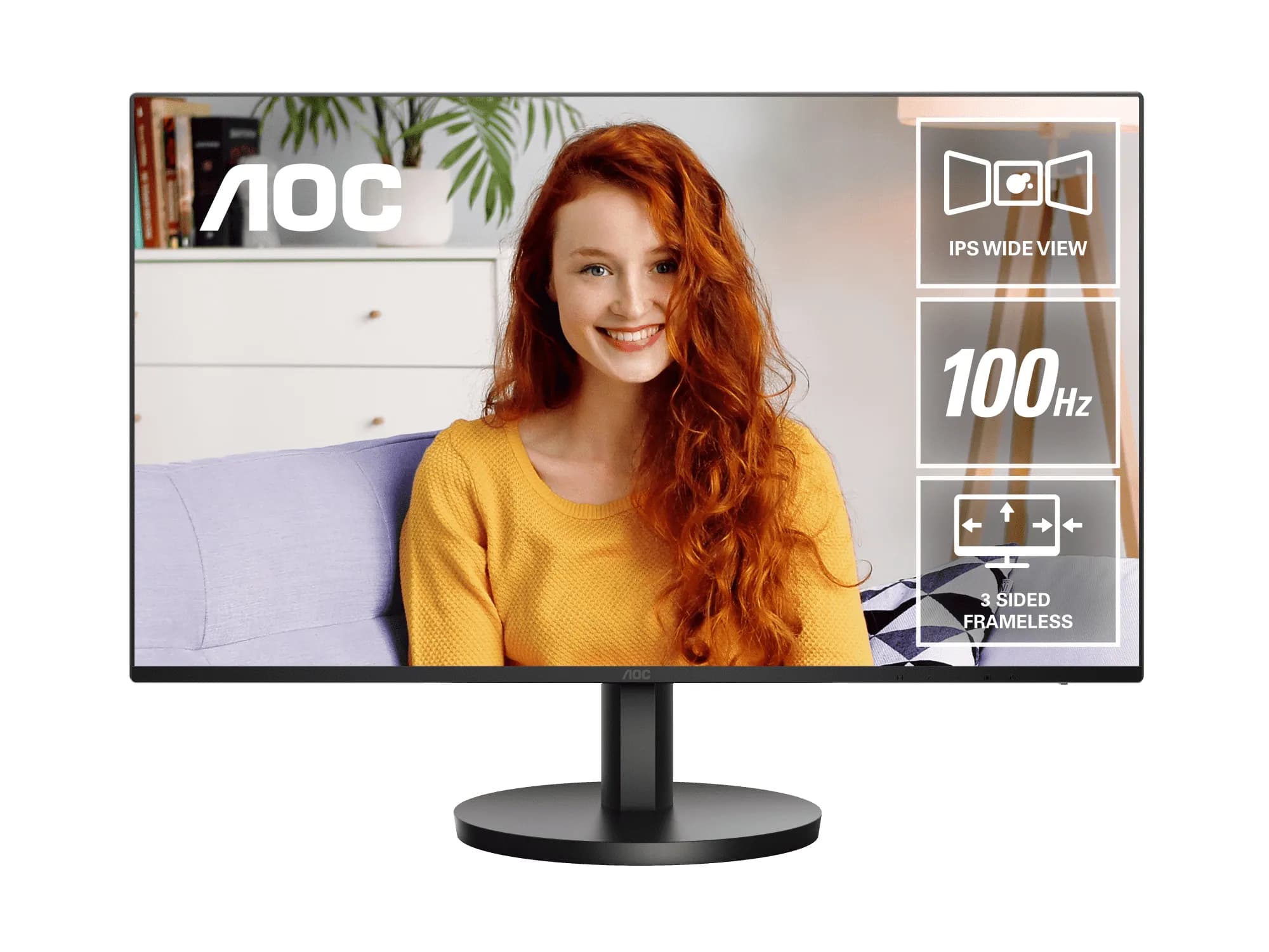 AOC 24B3HA2 23.8" Full HD, IPS -näyttö – AOC