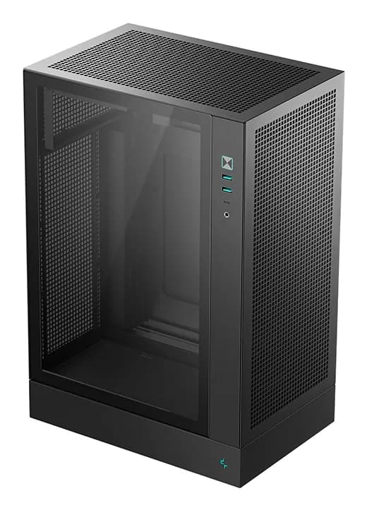 DeepCool CH170 PLUS -micro-ATX-kotelo ikkunalla, musta