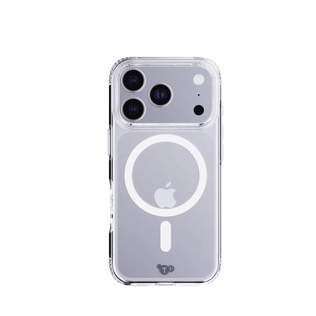 Tech21 Evo Lite MagSafe, iPhone 17 Pro -suojakuori, läpinäkyvä – Tech21