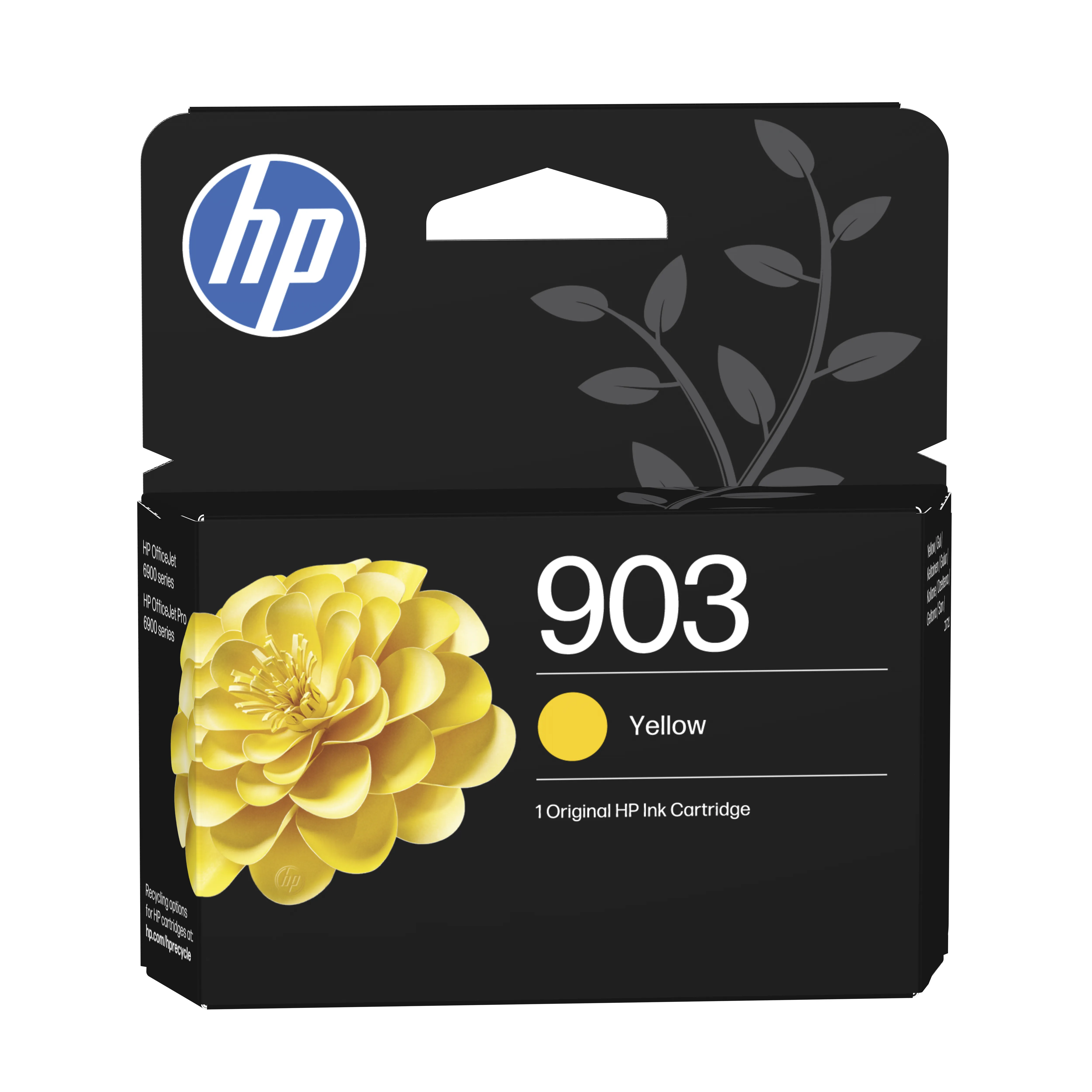 HP 903 -mustekasetti, 4 ml, keltainen