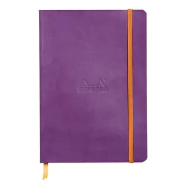 Rhodiarama soft A5 purple ruled ivory – RHODIA