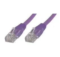 MicroConnect Cat6 UTP RJ45 20m -verkkokaapeli, violetti