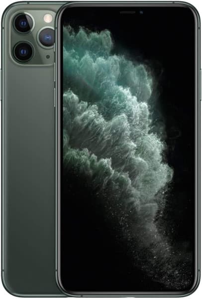 Kunnostettu iPhone 11 Pro Max 64 Gt, keskiyönvihreä (Erinomainen kunto) – Apple