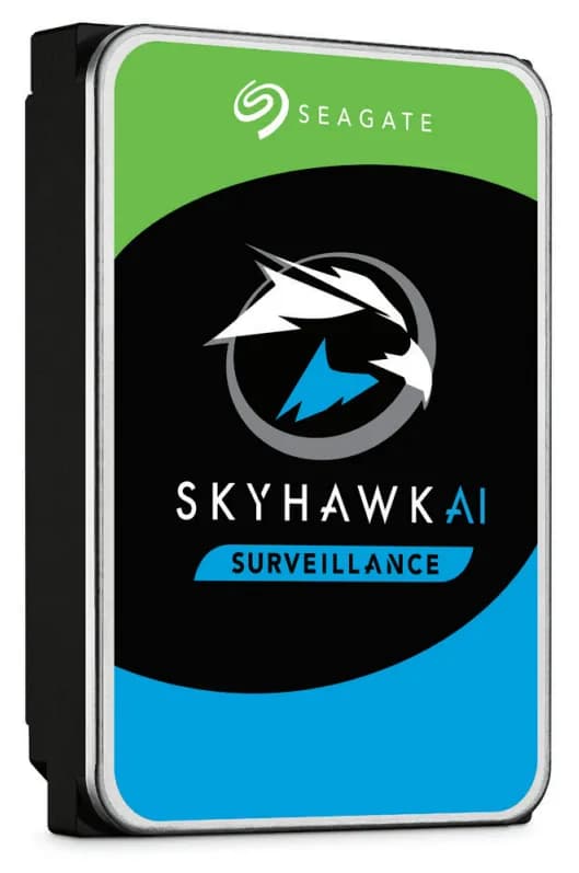 Seagate SkyHawk AI 3.5" 8 Tt, 7200 RPM, 256 MB, SATA III -kovalevy (valvontakäyttöön) – Seagate