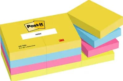 Post-it Notes 51x38 Energetic (12) – 3M