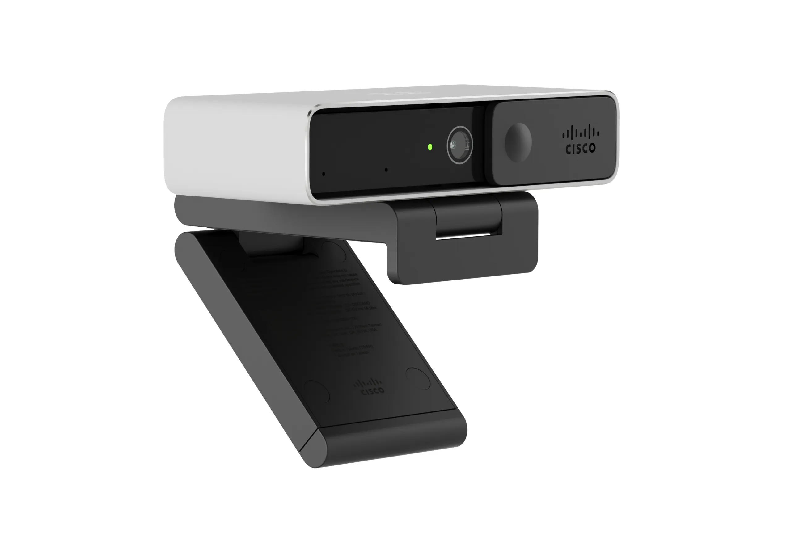 Cisco Webex Desk Camera Platinum, 4K UHD, HDR, kasvojen seuranta -webkamera, musta