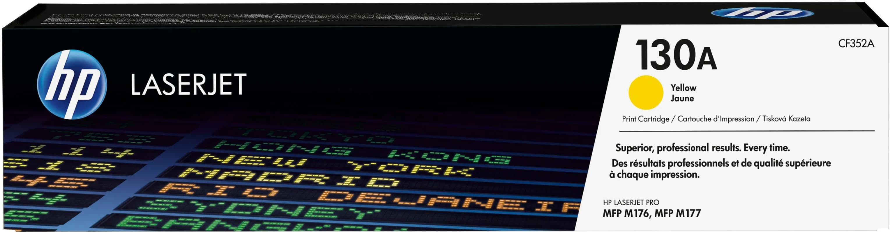 HP 130A -laservärikasetti, keltainen – HEWLETT-PACKARD