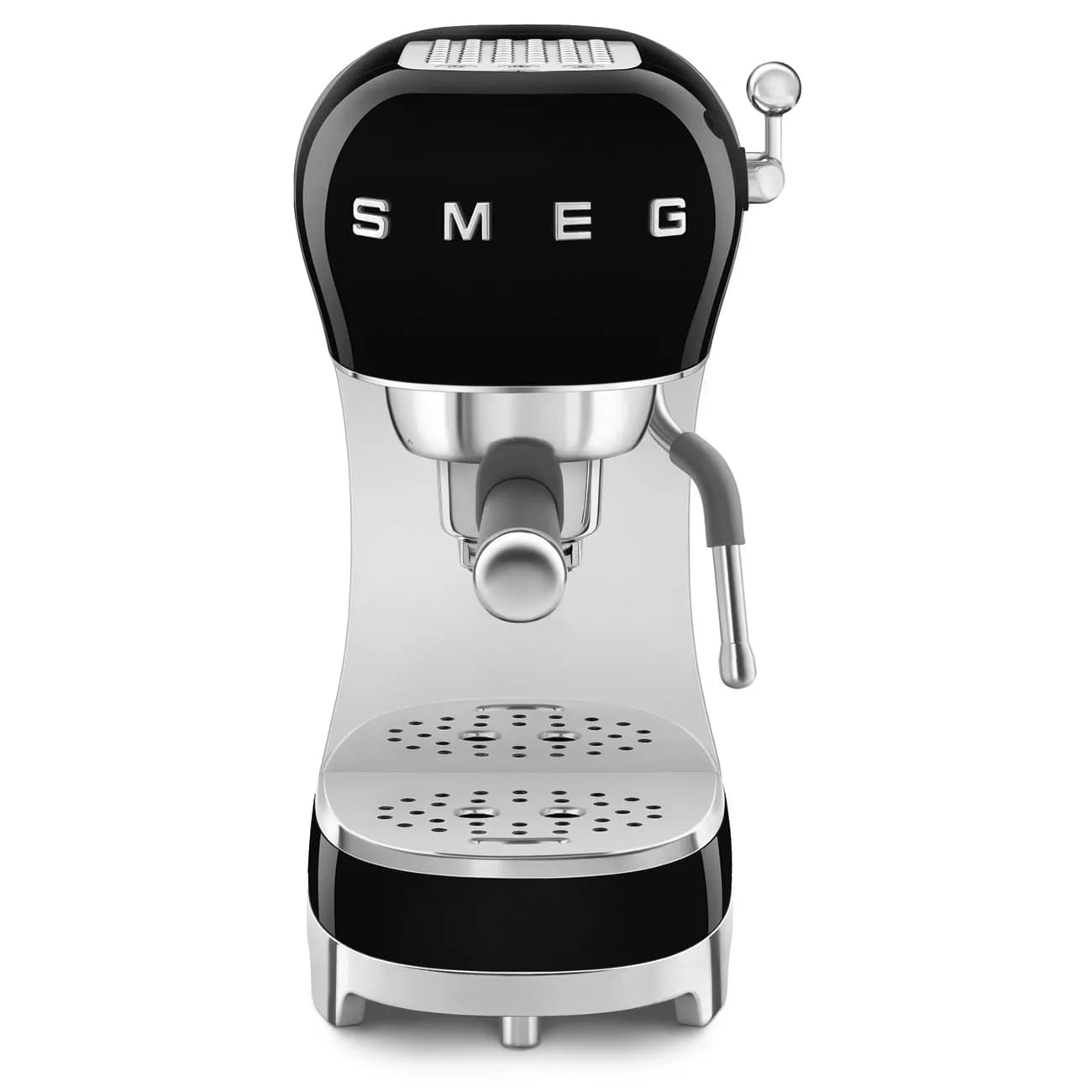 Smeg 50's Style ECF02BLEU -espressokeitin, musta – SMEG