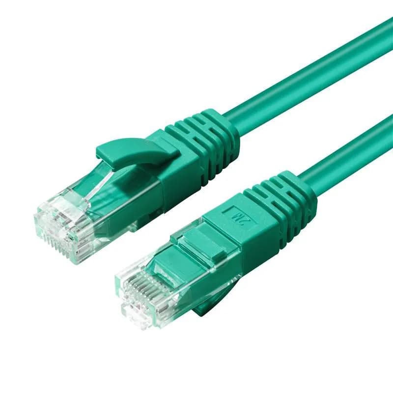 MicroConnect Cat6a UTP RJ45 0.3m -verkkokaapeli, vihreä