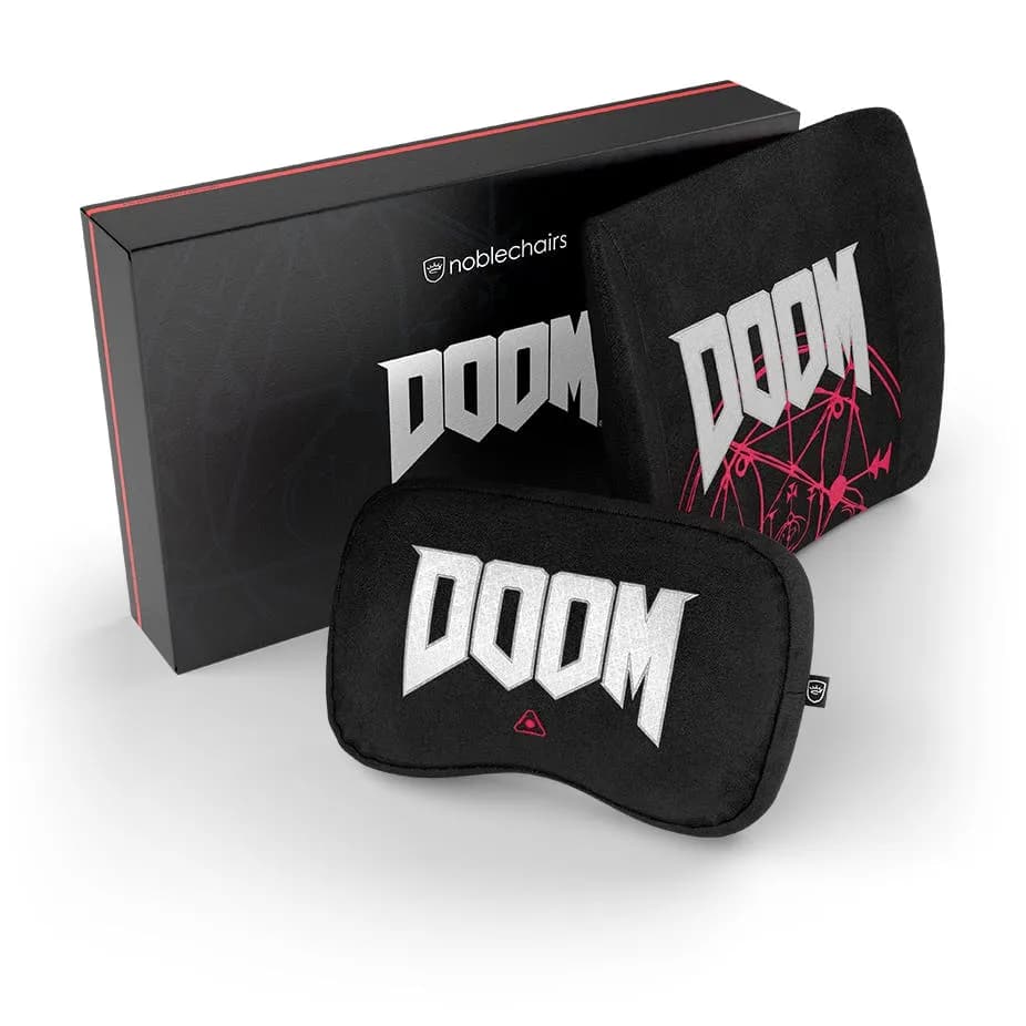 noblechairs Memory Foam Pillow Set DOOM Retro Edition – NOBLECHAIRS