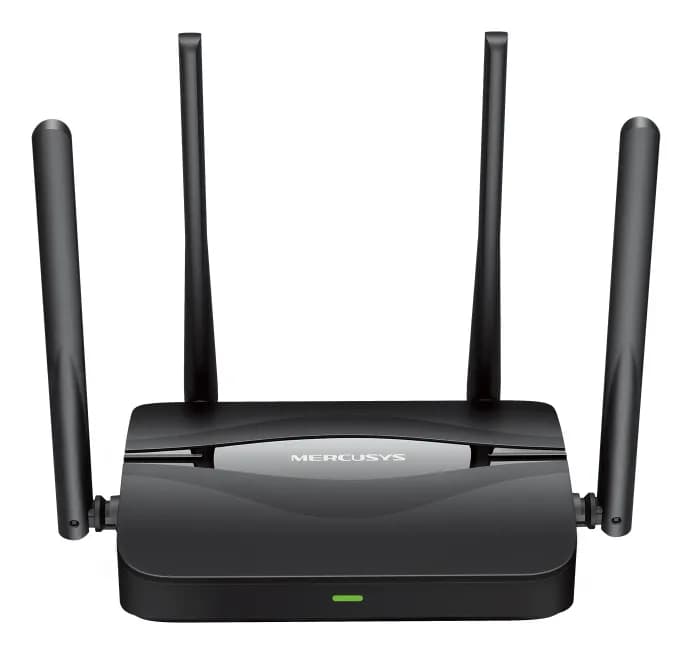 Mercusys MR25BE -reititin, Wi-Fi 7, BE3600, Dual-band, musta