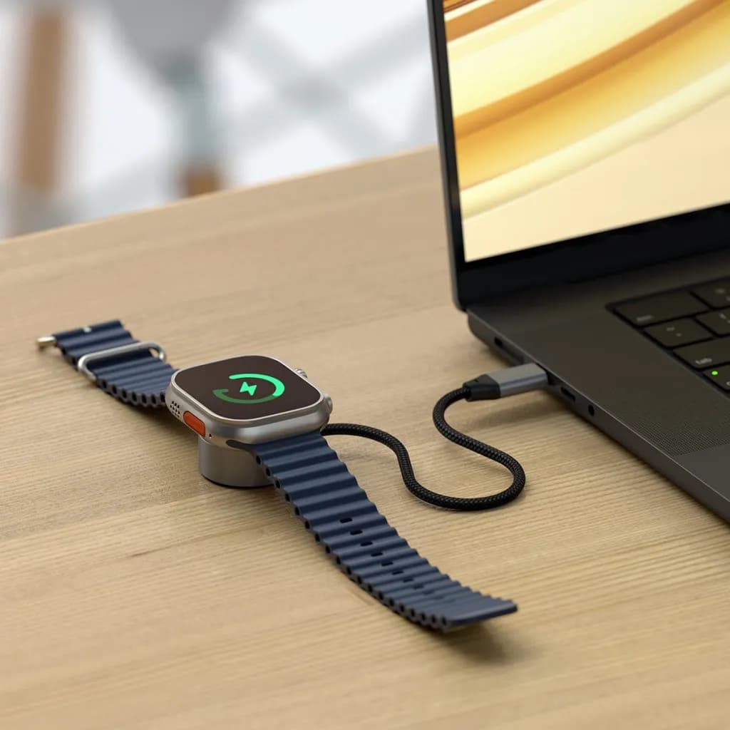Satechi Magneettinen USB-C-pikalatauskaapeli Apple Watch -älykellolle