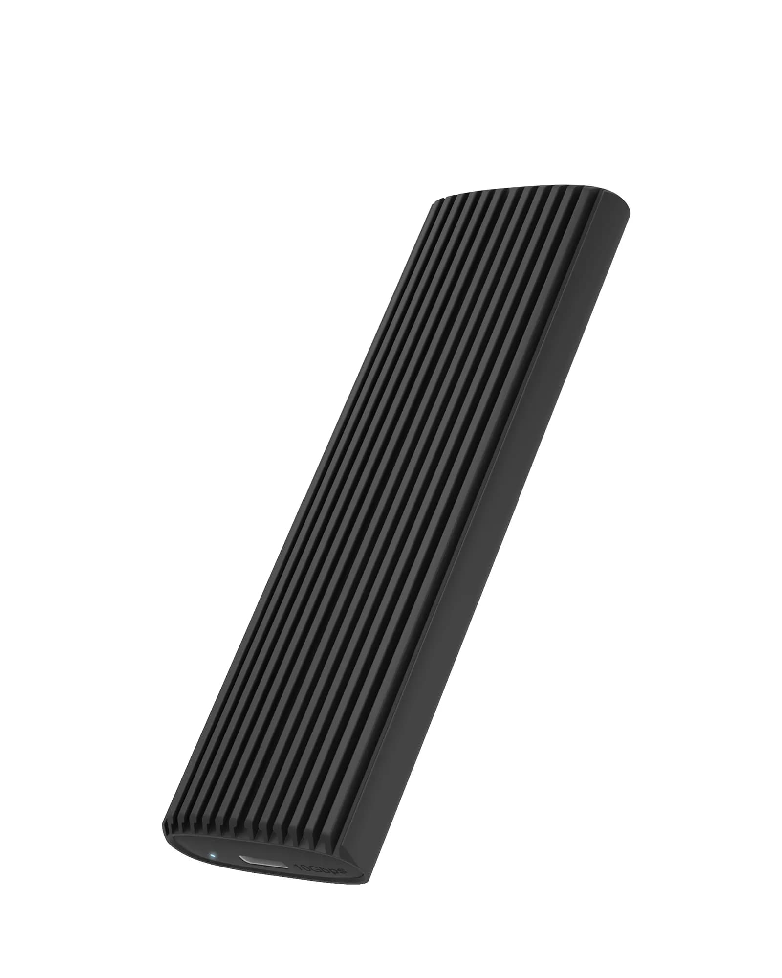 ICY BOX IB-1808MCT-CU31 M.2 NVMe & SATA SSD -kotelo, USB-C, USB 3.2 Gen 2, työkaluton, musta