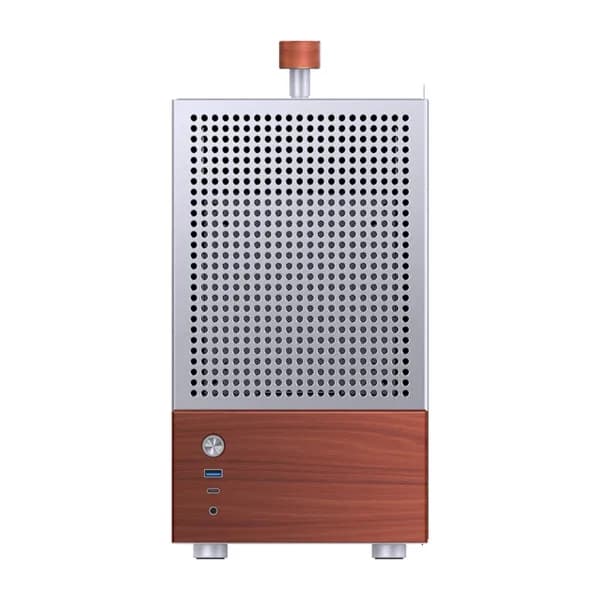 Jonsbo T6 -mini-ITX-kotelo ikkunalla, hopea
