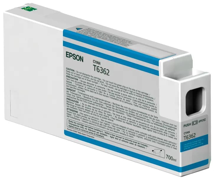 EPSON T6362 -mustekasetti, 700 ml, syaani
