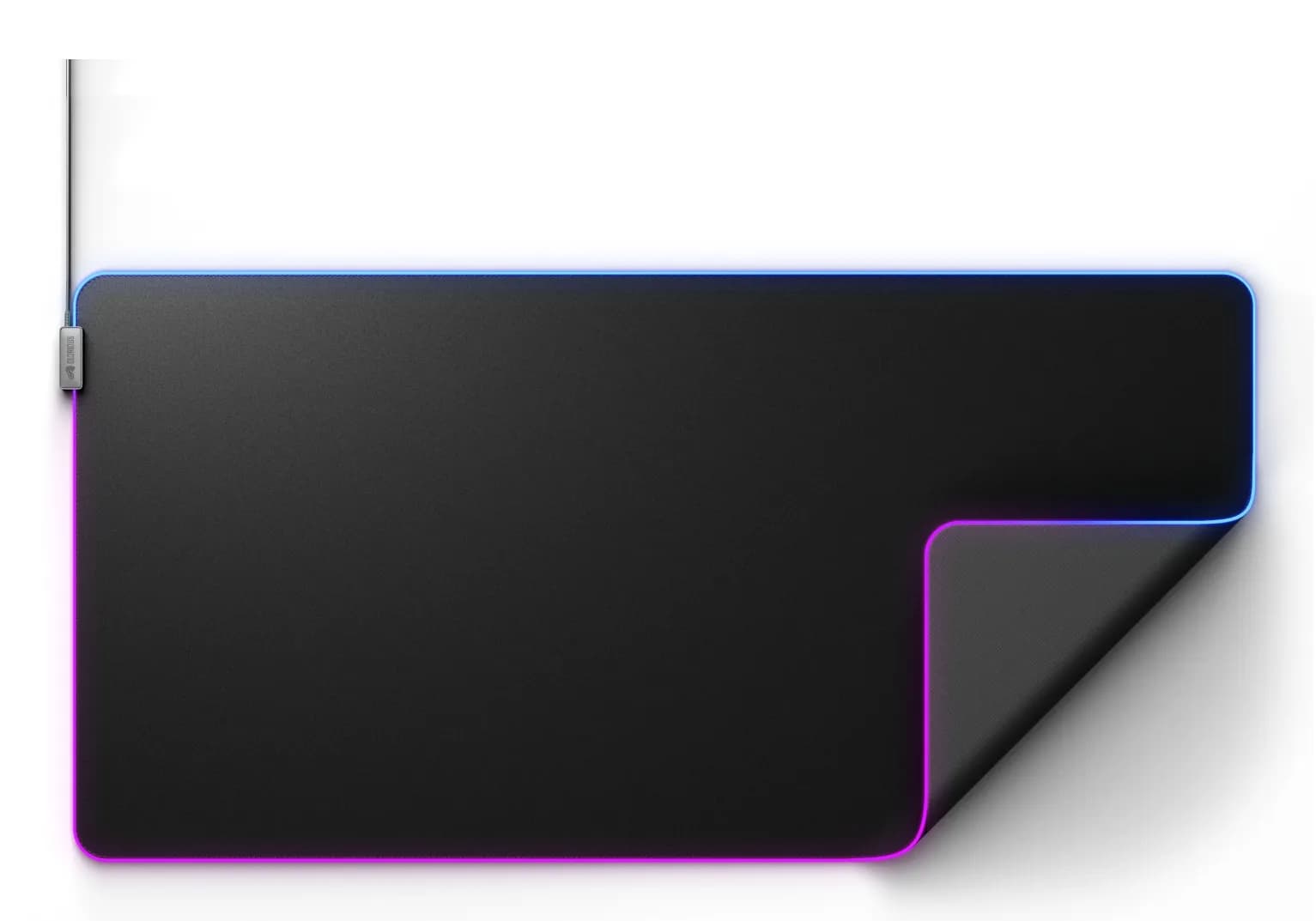 Glorious GMP 2 GLED 3XL RGB -pelihiirimatto, 1220x610 mm, musta – GLORIOUS