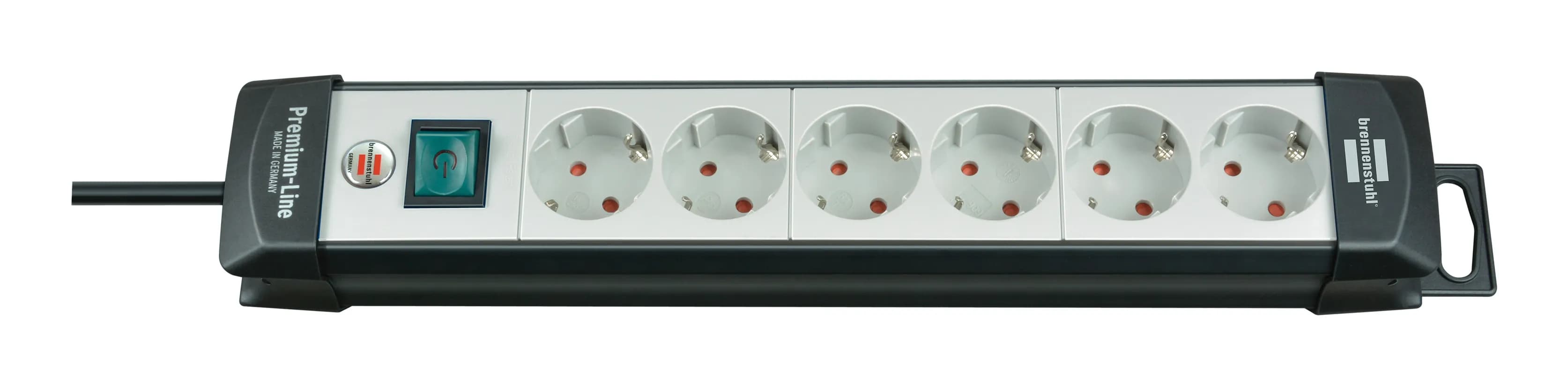 Brennenstuhl virtapaneeli, 6xCEE 7/4 pistoketta,1xCEE 7/7, 5m, musta/harmaa