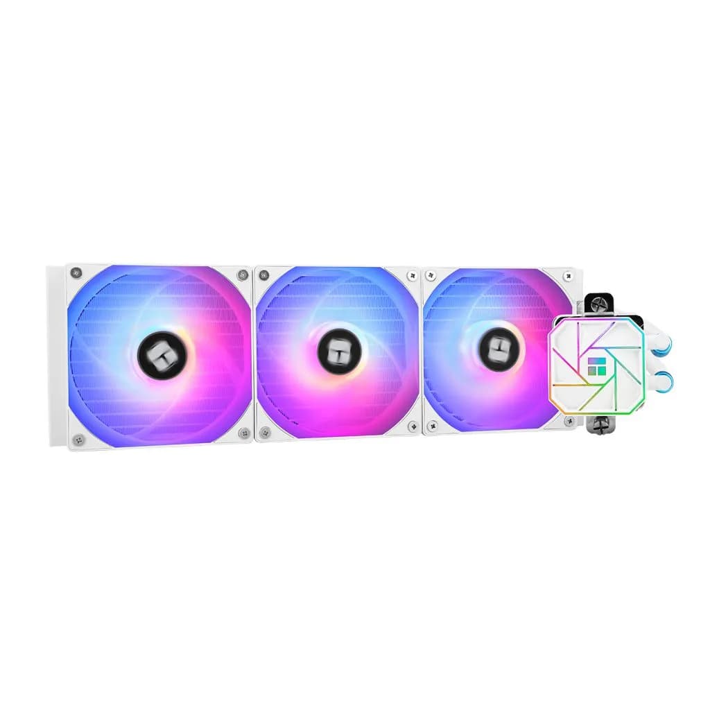 Thermalright Aqua Elite 360 V3 360mm ARGB -nestejäähdytin, valkoinen – Thermalright