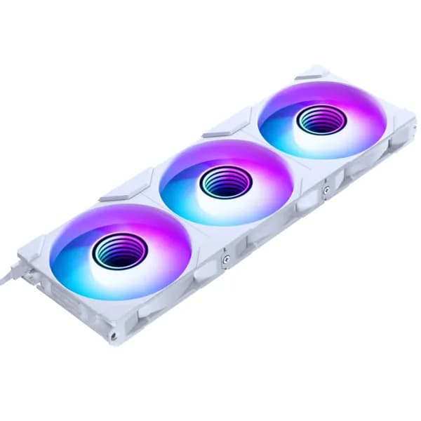 Phanteks M25 Gen2 120 mm PWM D-RGB -kotelotuuletin, valkoinen, 3 kpl pakkaus