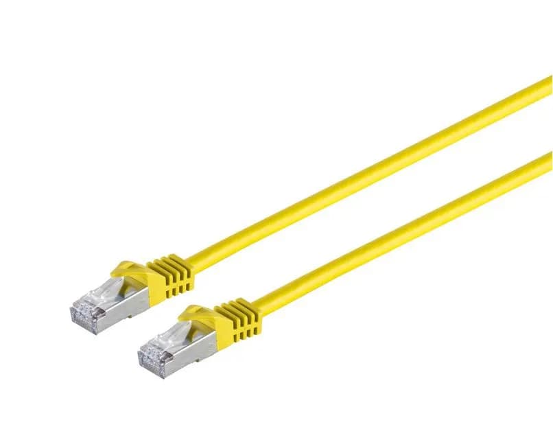 MicroConnect Cat7 S/FTP RJ45 15m -verkkokaapeli, keltainen – Microconnect