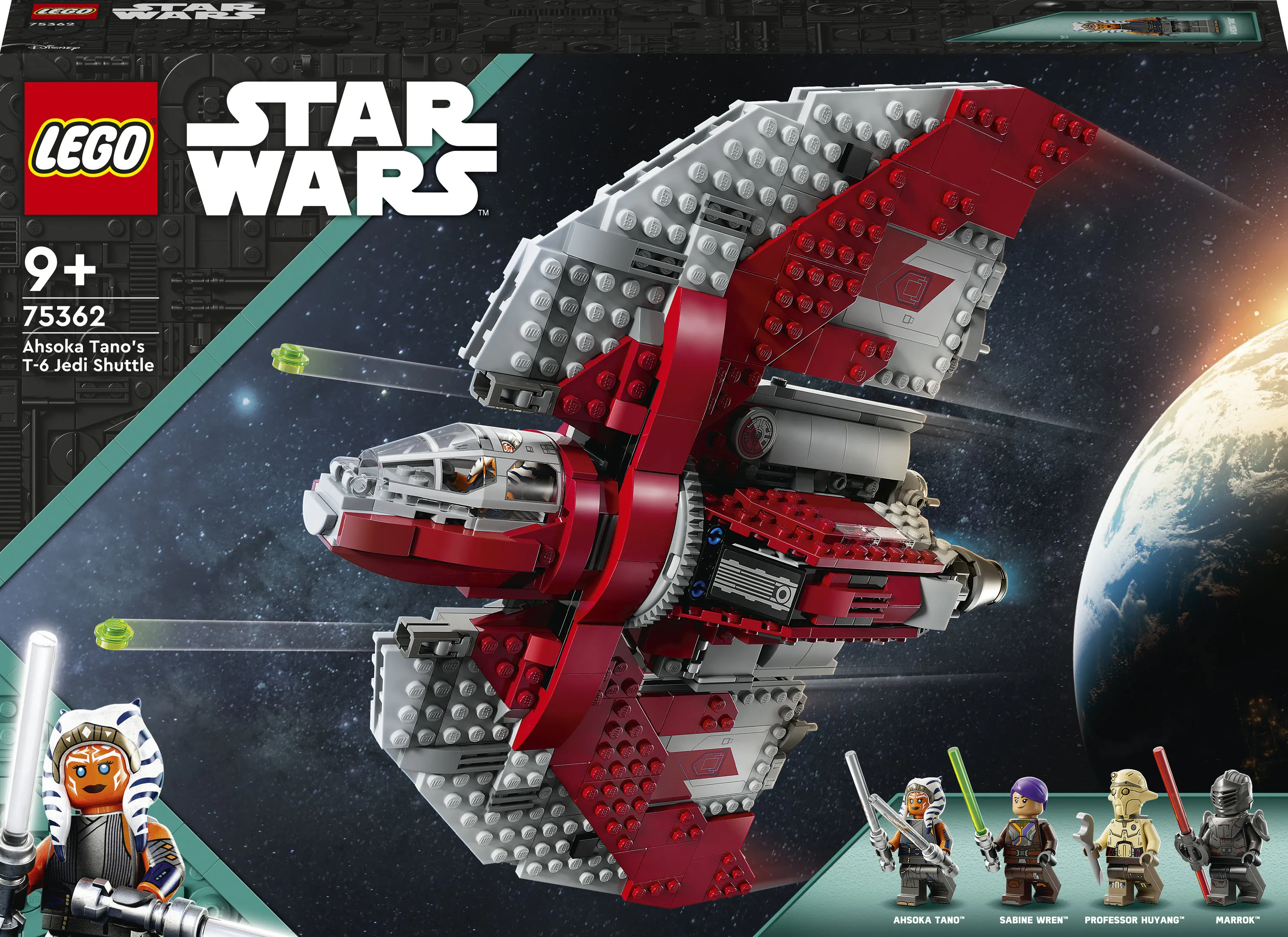 LEGO Star Wars Ahsoka Tano's T-6 Jedi Shuttle 75362 – LEGO