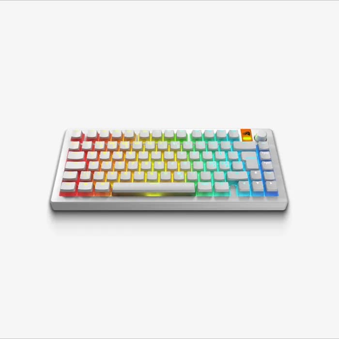 Glorious Aura V3 Keycaps White -  Nordic ISO - (131pcs) - Cherry profile