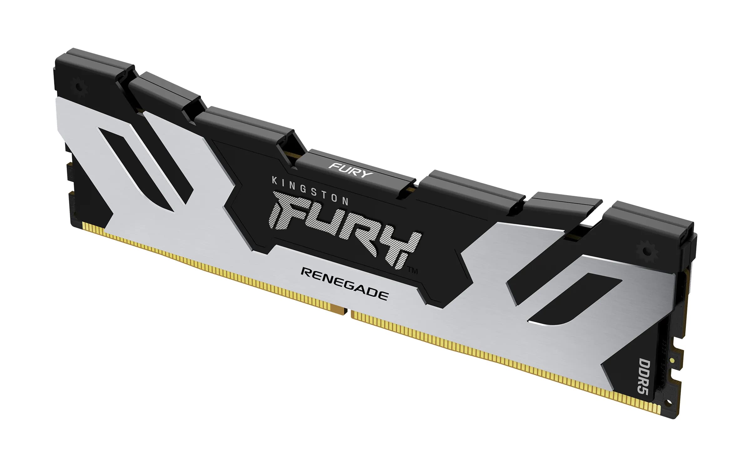 Kingston FURY Renegade 32 Gt (1 x 32 Gt) DDR5 6400 MHz, CL32 -muisti, hopea (XMP)