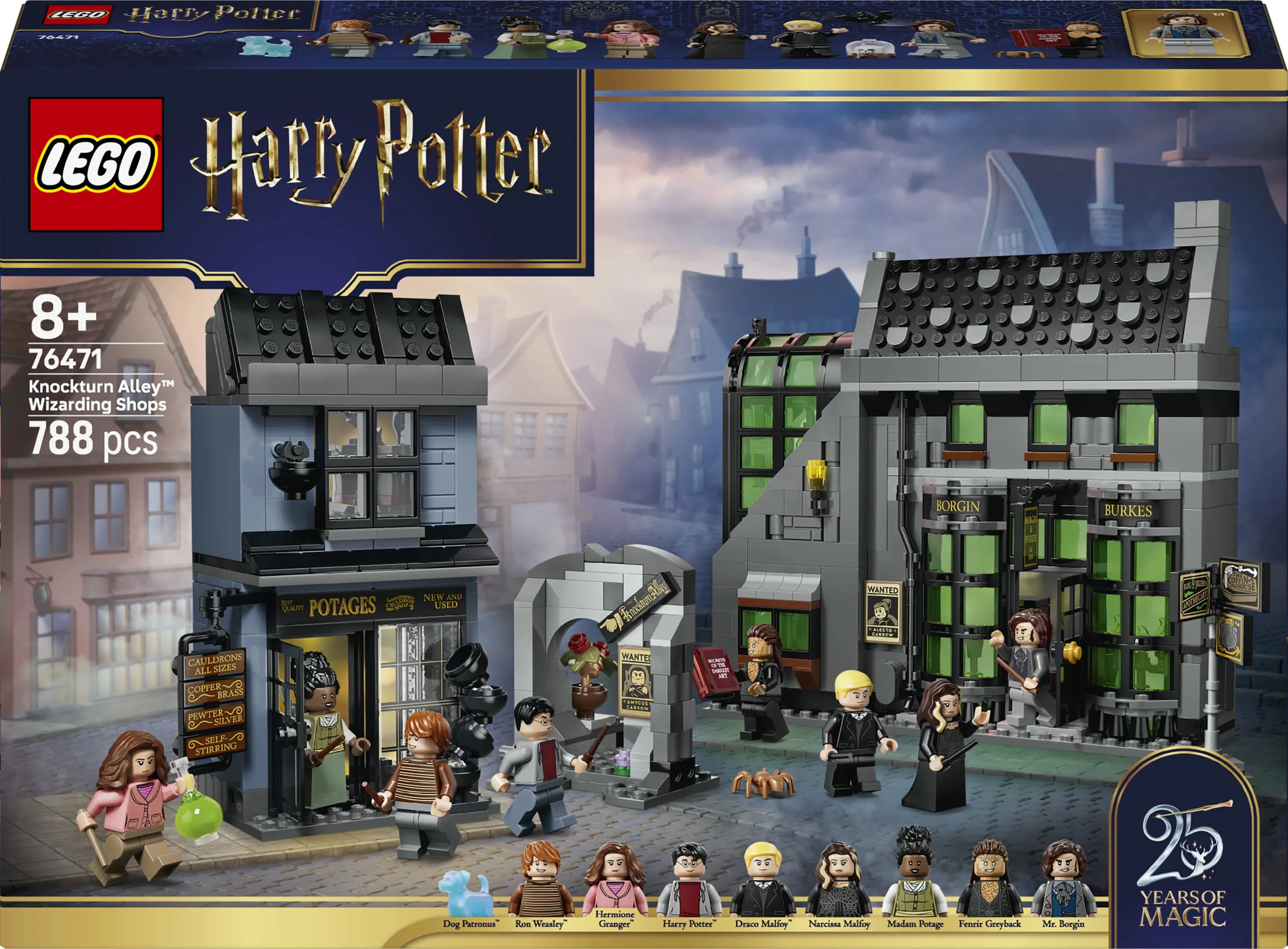 LEGO Harry Potter Iskunkiertokujan velhokaupat 76471