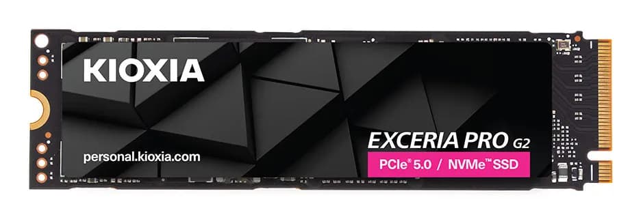 KIOXIA Exceria Pro G2 2TB M.2 2280 PCI Express 5.0 x4 NVMe SSD-levy – Kioxia