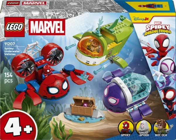 LEGO Marvel Spidey ja vedenalaiset menopelit 11207 – LEGO